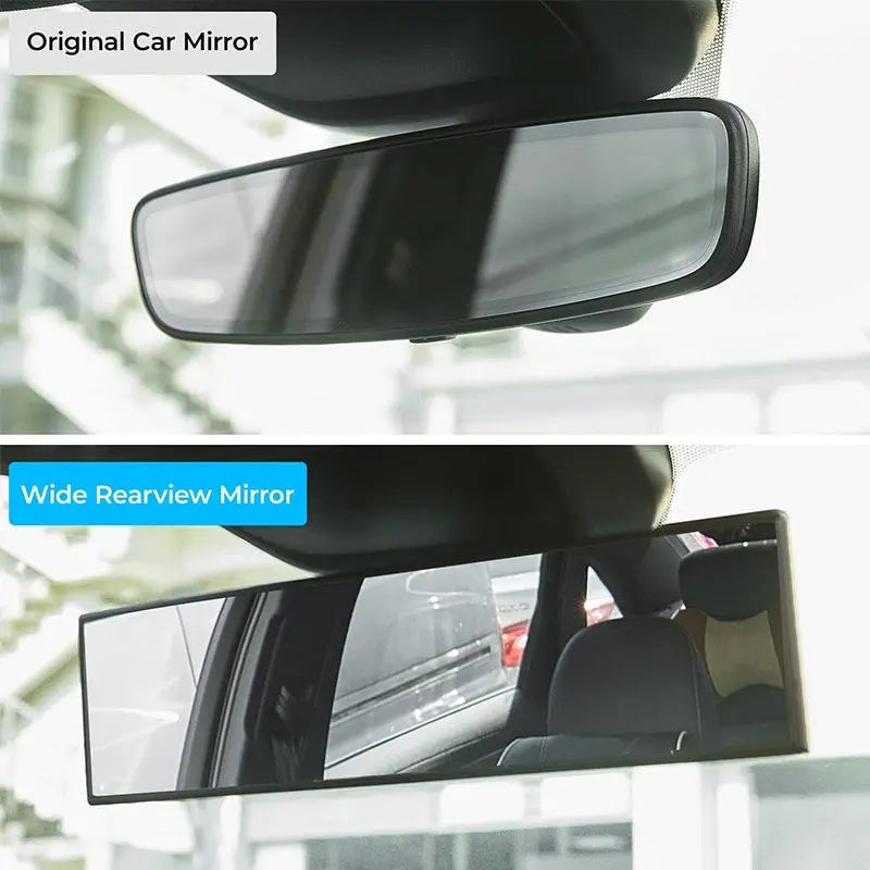 L- Inch Panoramic Convex real view Mirror