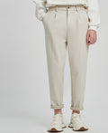 Men's AutumnWinter Straight-Leg High-End Trendy Business-Casual Suit Pants