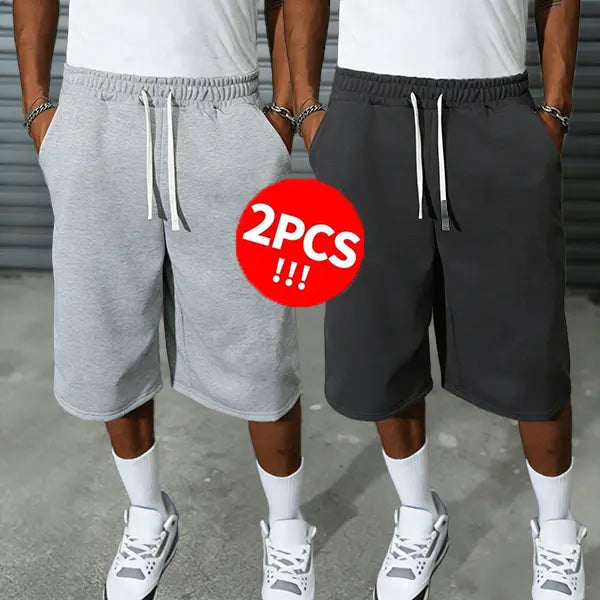 Men’s 2-Pack Summer Loose Shorts