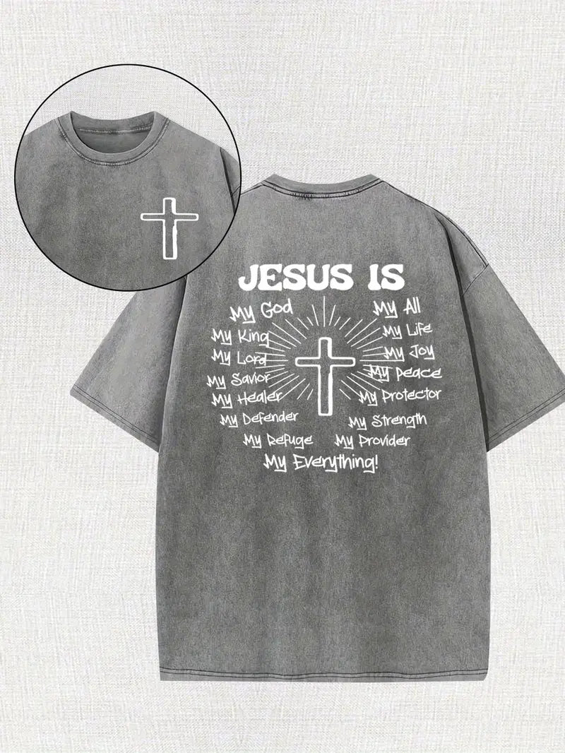 Cross, Jesus, God, religious belief, T-shirt