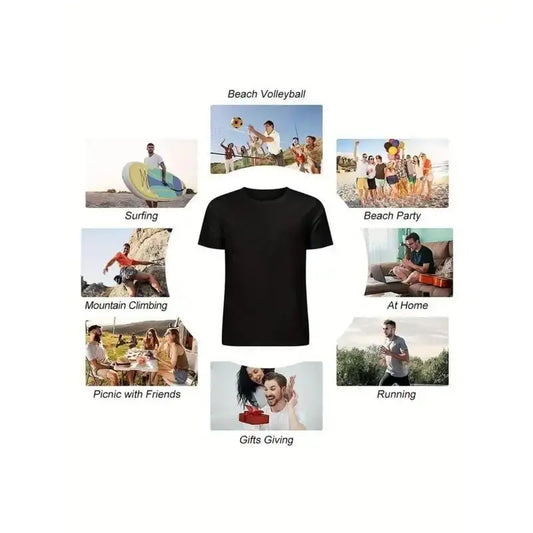 5-Pack Heavyweight Men's Short Sleeve T-Shirt