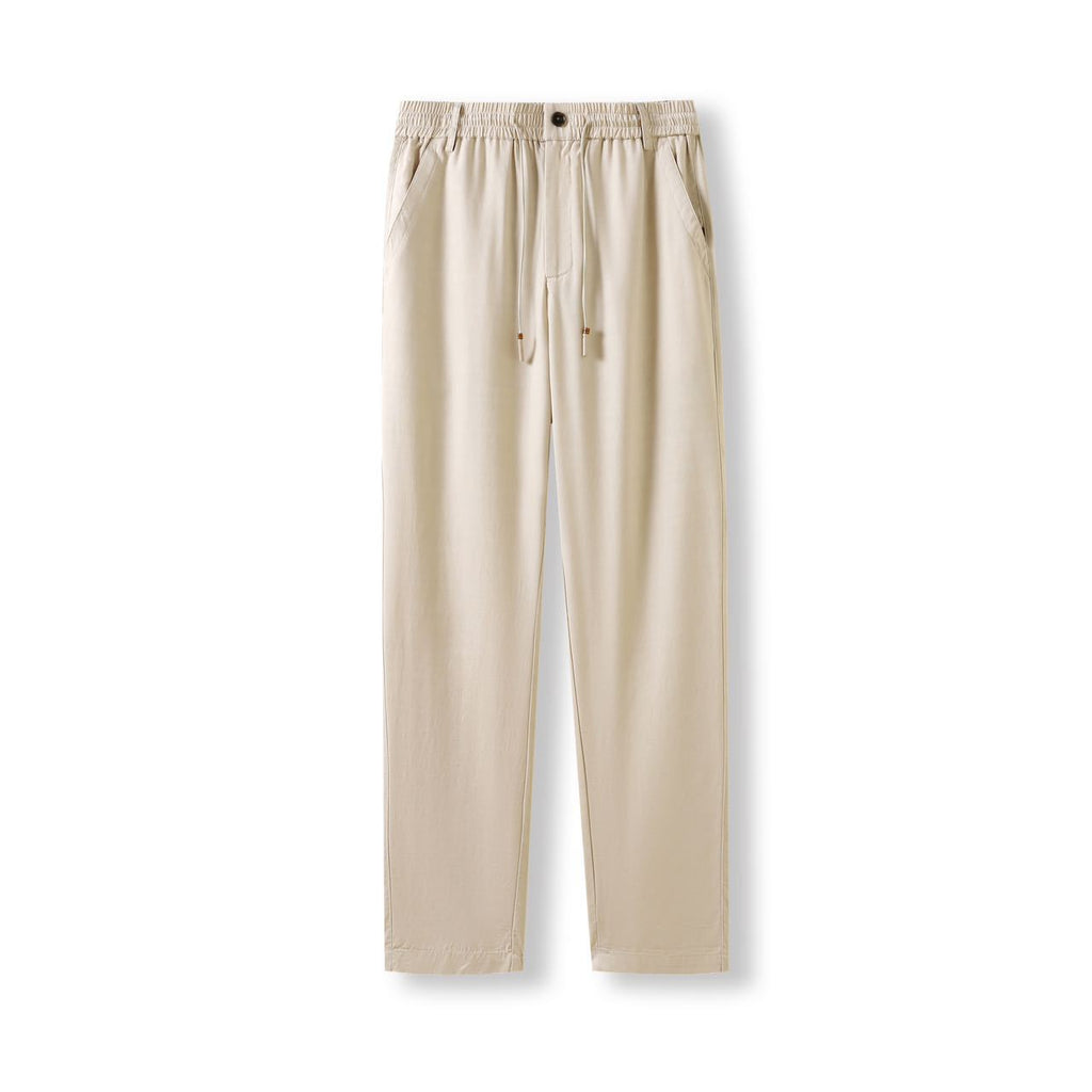 Spring Summer New Men's Linen Casual Pants