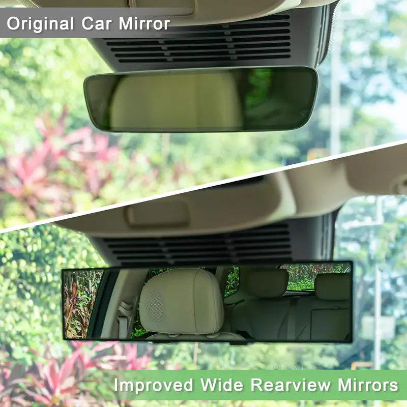 L- Inch Panoramic Convex real view Mirror