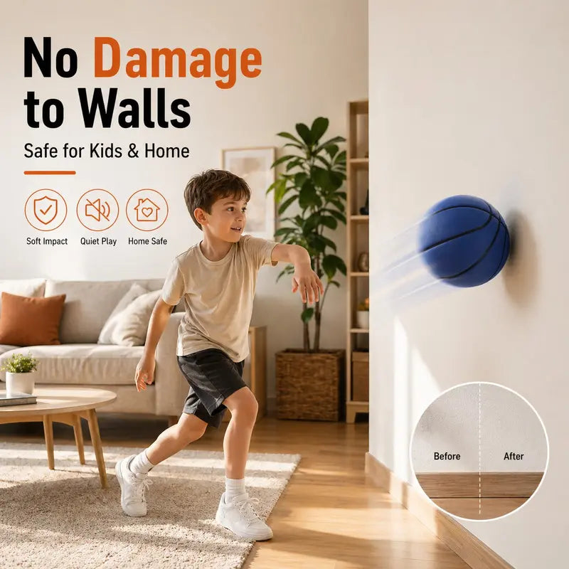 Silent Basketball Indoor Hoop Set.
