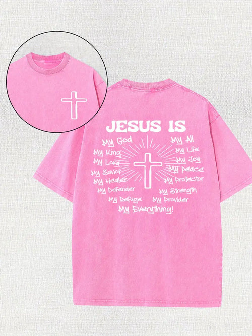 Cross, Jesus, God, religious belief, T-shirt