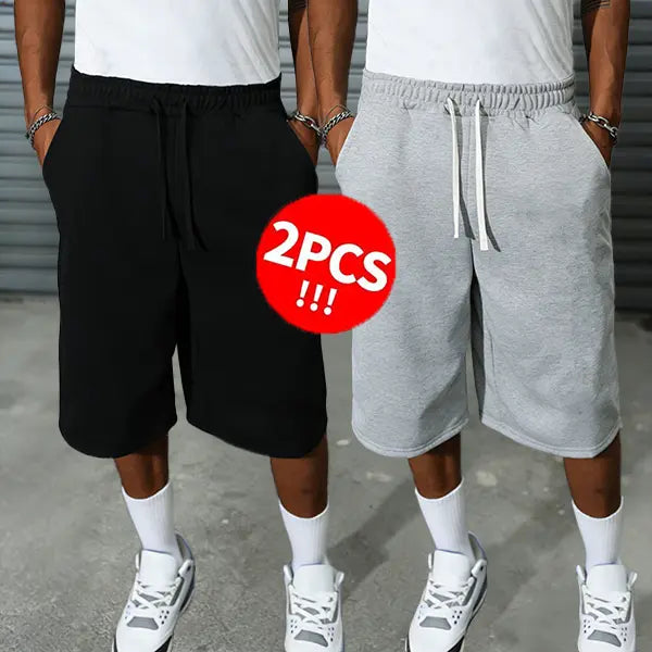 Men’s 2-Pack Summer Loose Shorts