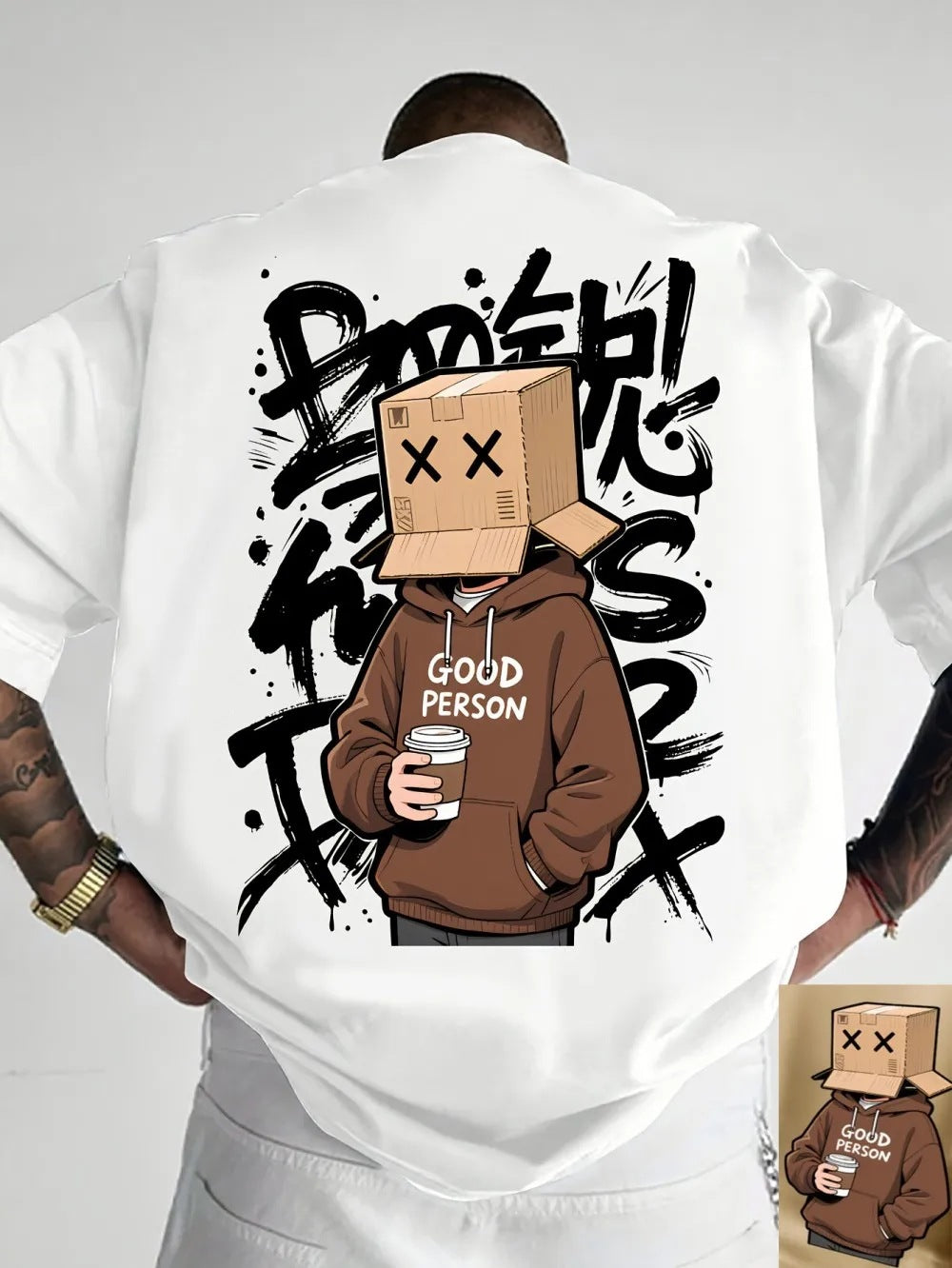 Men's Casual Crewneck T-shirt Top