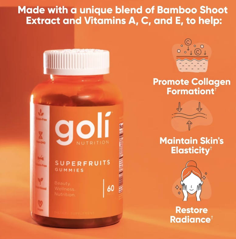 Goli SuperFruits Beauty Gummy Vitamin