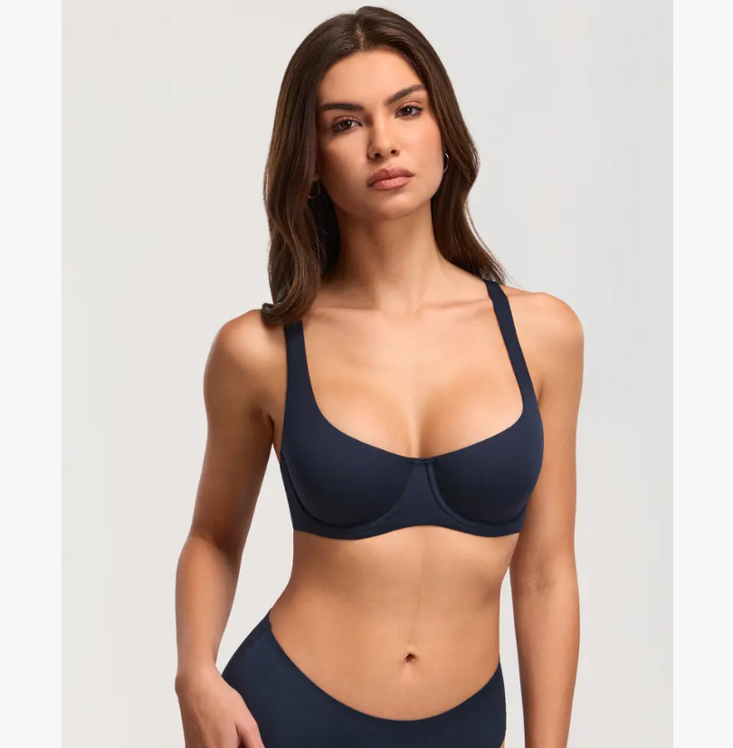 Unlined Balconette Bra