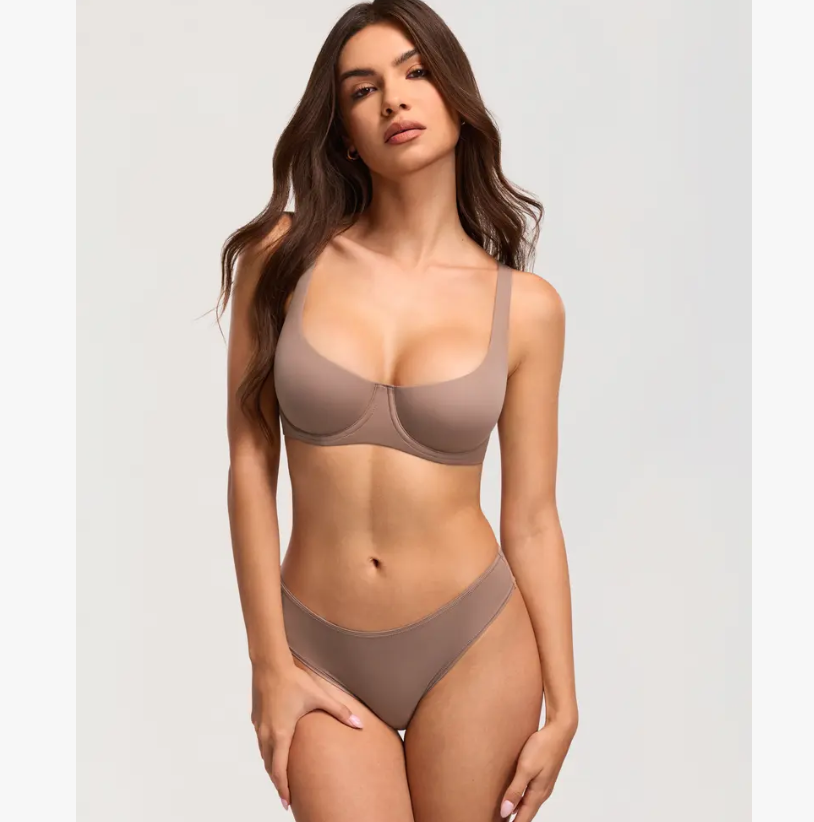 Unlined Balconette Bra
