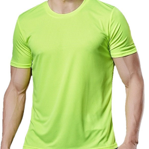 Summer Lightweight Breathable Sports And Fitness T-shirt