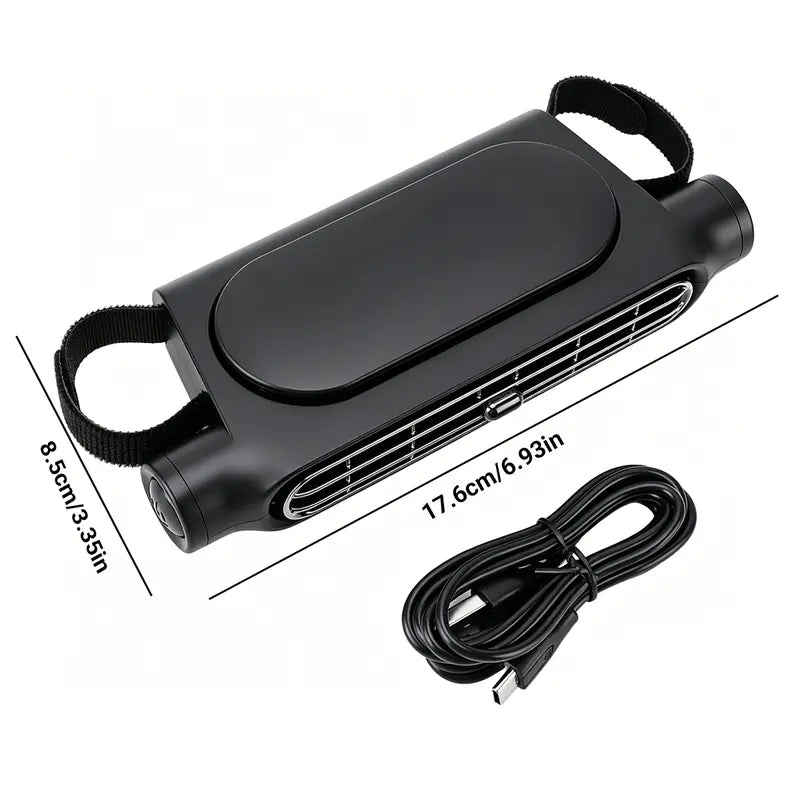 Quiet Portable Clip-On Car Fan