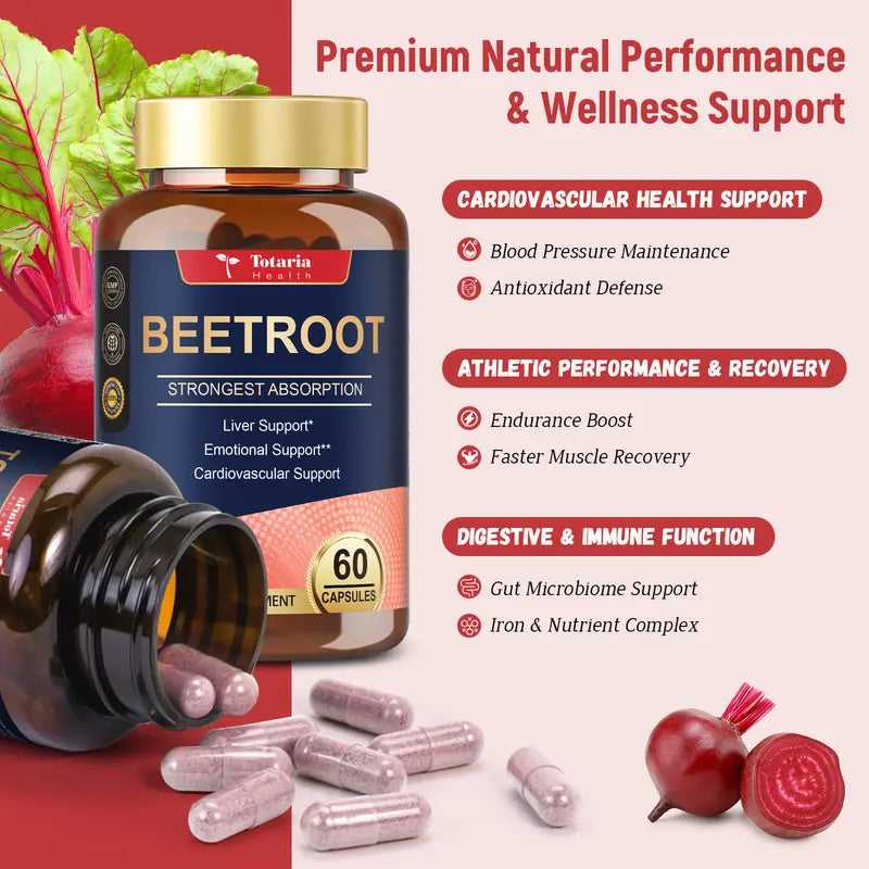 Organic Beet Root Capsules