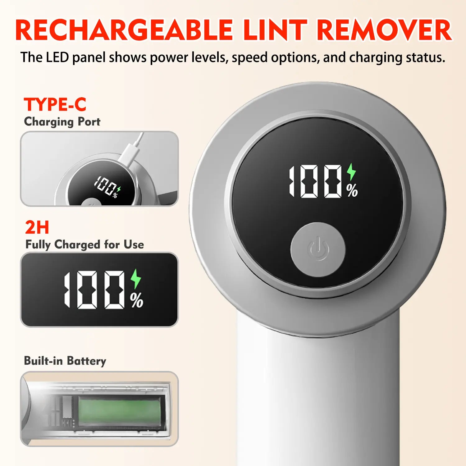 Portable Lint Remover